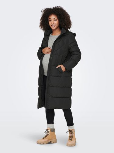 Mama Quilted Hood Coat - ONLY - Modalova