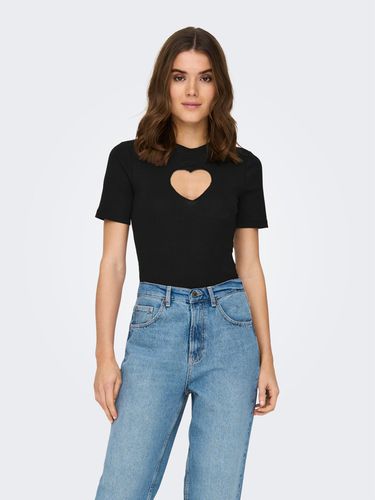 Top With Heart Cut Out - ONLY - Modalova