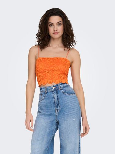 Cropped Lace Top - ONLY - Modalova