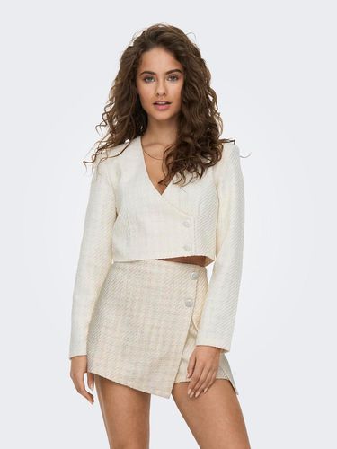 Cropped Boucle Blazer - ONLY - Modalova