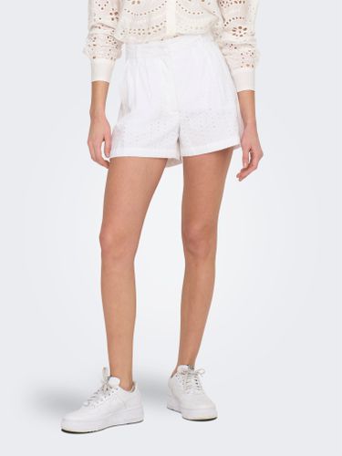 Regular Fit High Waist Shorts - ONLY - Modalova