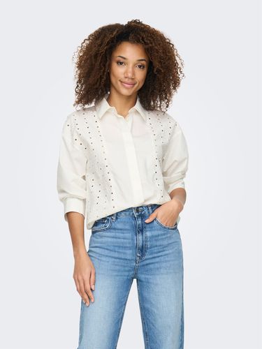 Shirt With Lace Details - ONLY - Modalova