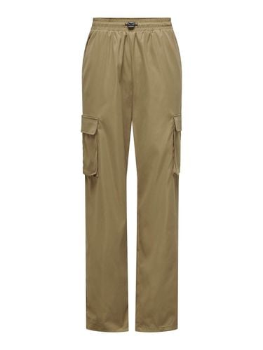 Pantalones Cargo Corte Regular Detalle Elástico - ONLY - Modalova