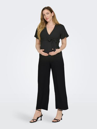 Mama Short Sleeved Jumpsuit - ONLY - Modalova