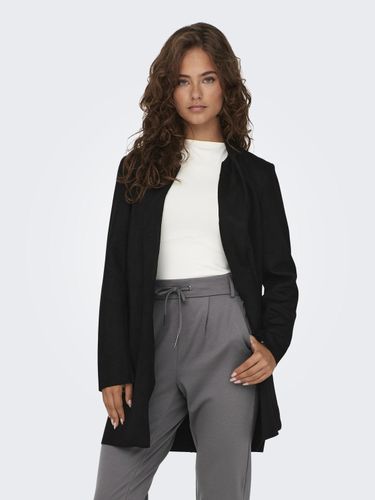 Faux Suede Fabric Coat - ONLY - Modalova