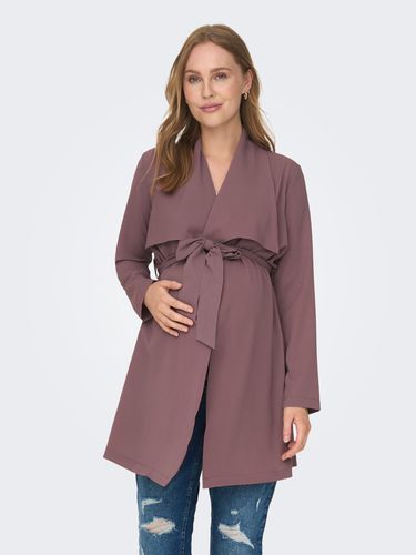 Mama Tie Belt Cardigan - ONLY - Modalova