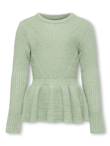 Knitted Pullover With Peplum Detail - ONLY - Modalova