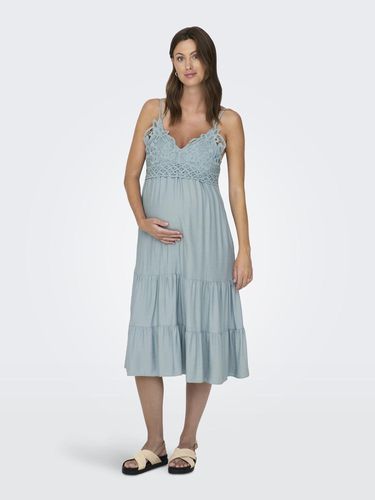 Mama Maxi Dress With Lace Detail - ONLY - Modalova