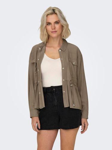 Short Jacket With Adjustable Belt - ONLY - Modalova