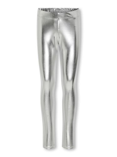 Silver Slim Fit Leggings - ONLY - Modalova