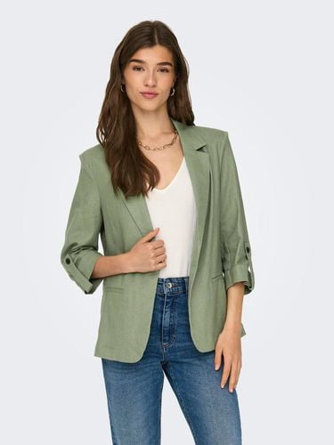 Blazers Corte Loose Cuello Invertido - ONLY - Modalova