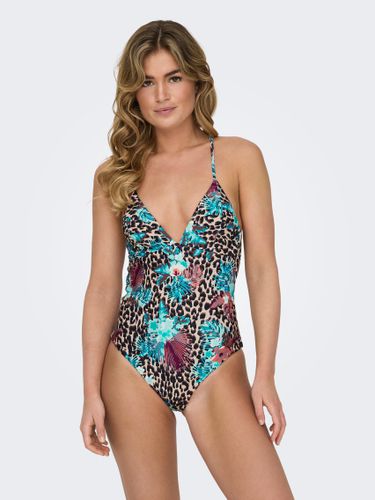 Leopard Printed Swimsuit - ONLY - Modalova