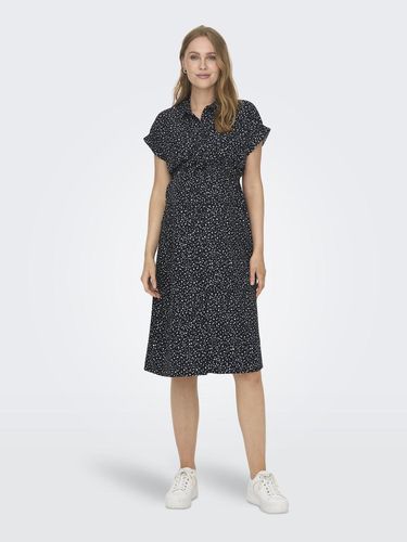 Vestido Corto Corte Loose Cuello De Camisa - ONLY - Modalova