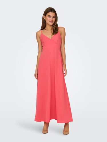 Regular Fit V-neck Long Dress - ONLY - Modalova