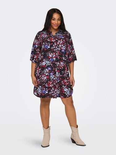 Curvy Midi Shirt Dress - ONLY - Modalova