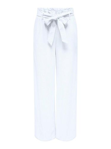 High Waisted Linen Pants - ONLY - Modalova
