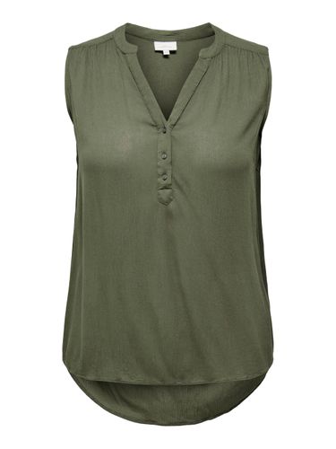 Curvy V-neck Top - ONLY - Modalova