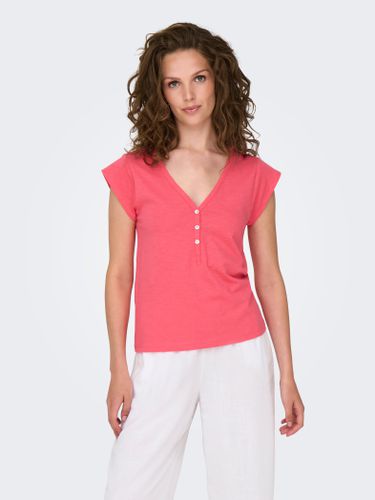 V-neck Top - ONLY - Modalova