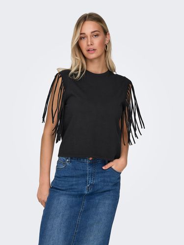 O-neck Top With Frills - ONLY - Modalova