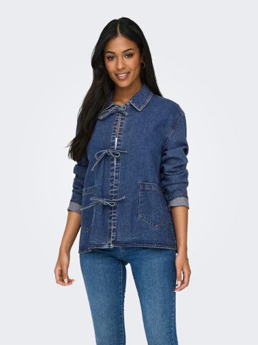 Long Denim Jacket - ONLY - Modalova