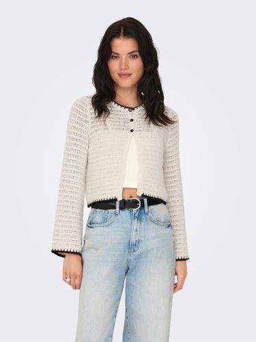 Short O-neck Knitted Cardigan - ONLY - Modalova