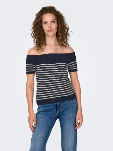 Knitted Off-shoulder Top - ONLY - Modalova