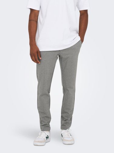 Classic Striped Trousers - ONLY & SONS - Modalova