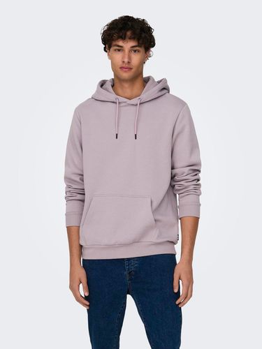 Solid Colored Hoodie - ONLY & SONS - Modalova