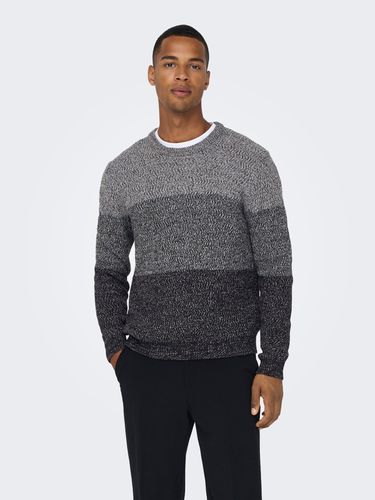 O-neck Knitted Pullover - ONLY & SONS - Modalova