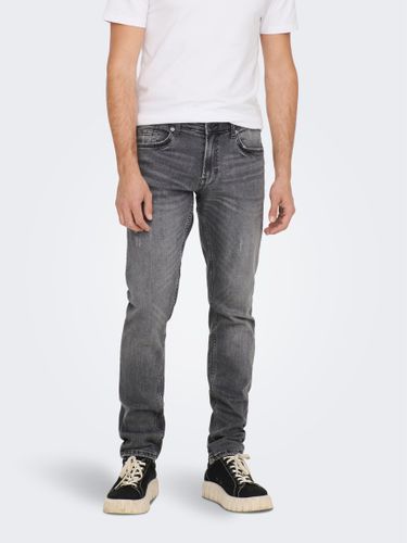 Onsweft Regular Grey Jeans - ONLY & SONS - Modalova