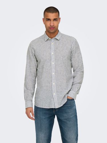 Shirt With Long Sleeves - ONLY & SONS - Modalova