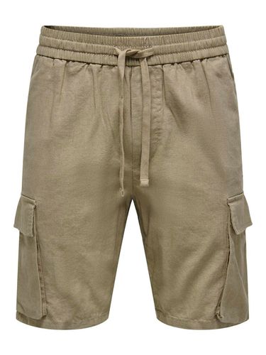 Loose Fit Cargo Shorts - ONLY & SONS - Modalova