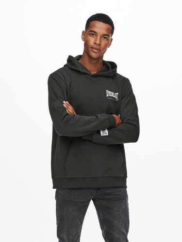 Regular Fit Everlast Hoodie - ONLY & SONS - Modalova