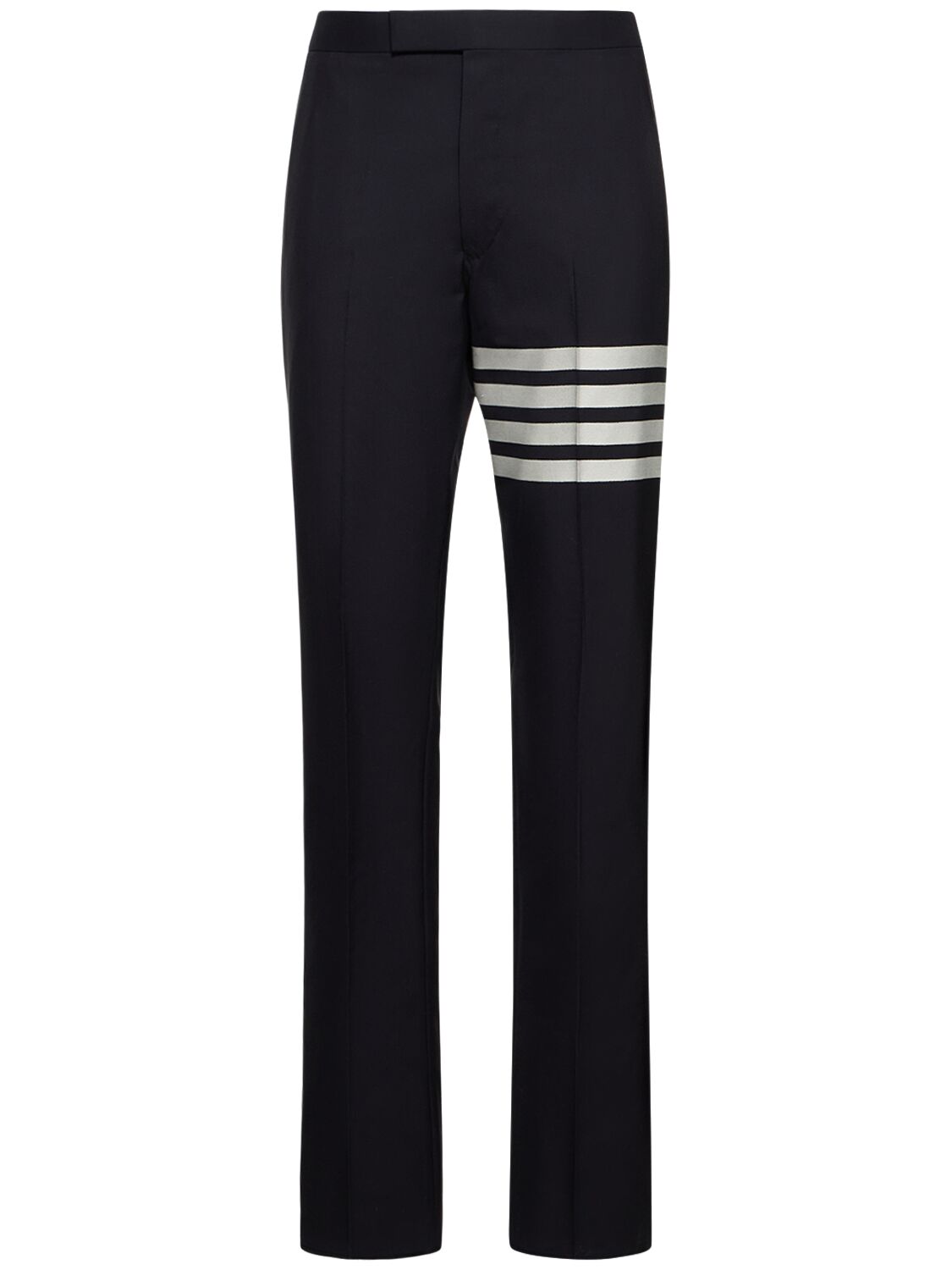 Classic Wool Pants W/ Stripes - THOM BROWNE - Modalova
