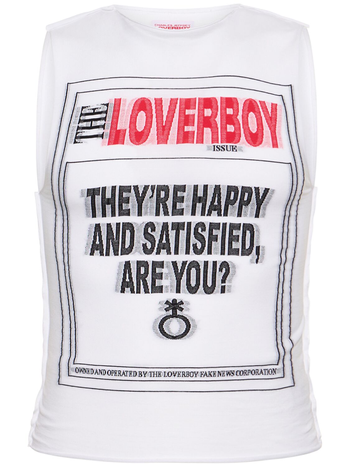 Tank Top The Loverboy Issue - CHARLES JEFFREY LOVERBOY - Modalova