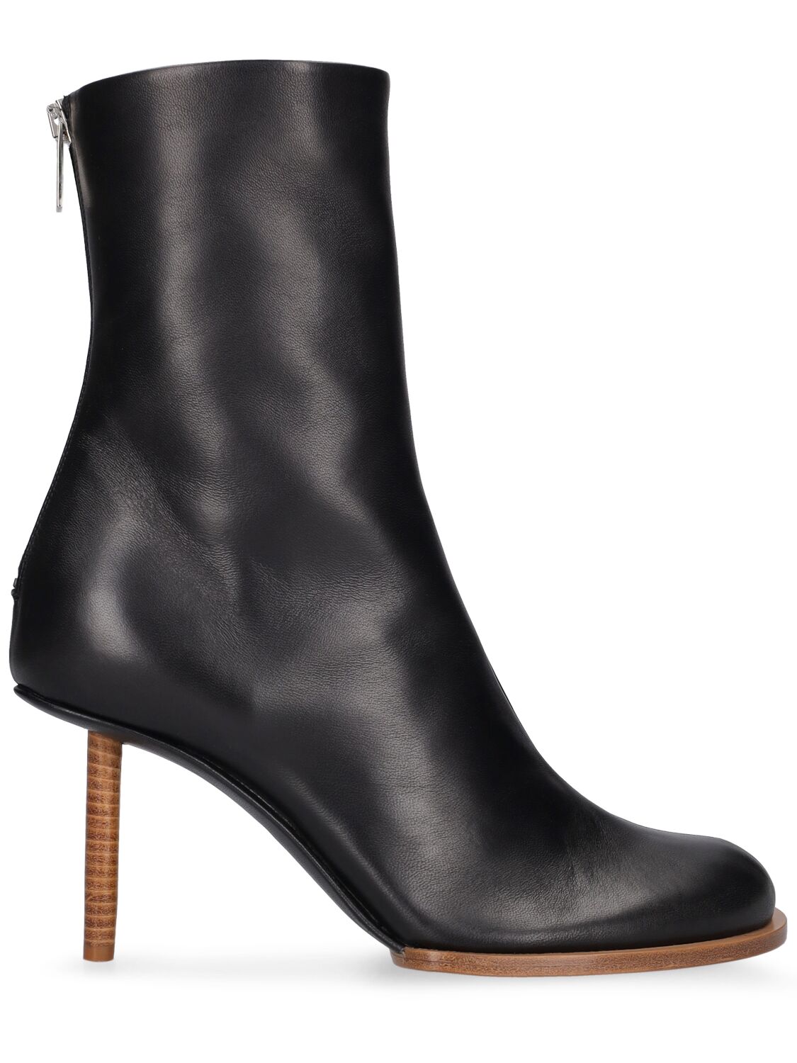 Mm Leather Ankle Boots - JACQUEMUS - Modalova