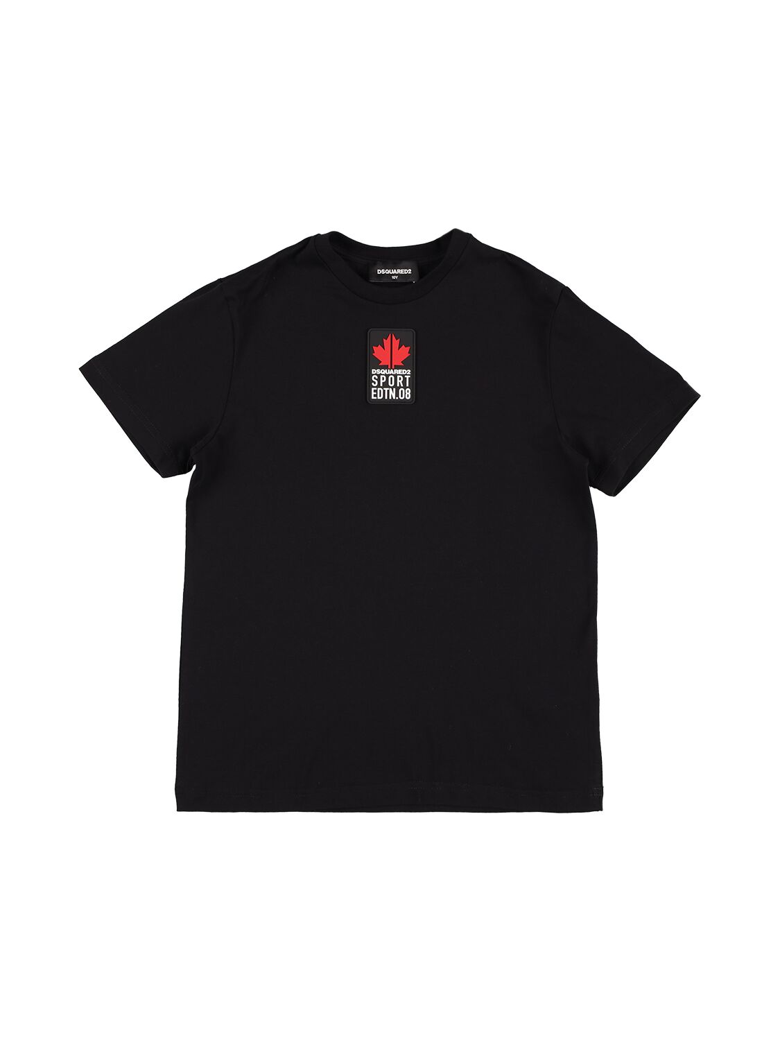 Niña Cotton Jersey T-shirt W/logo 10a - DSQUARED2 - Modalova