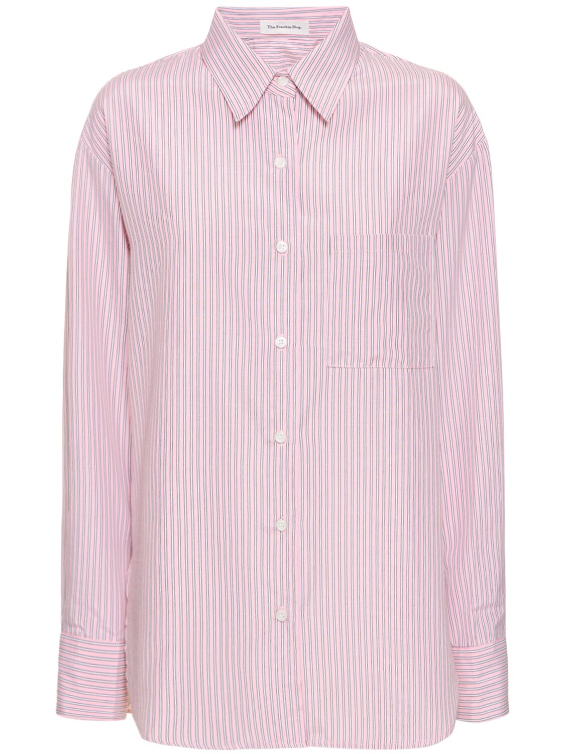 Lui Cotton Blend Oxford Shirt - THE FRANKIE SHOP - Modalova