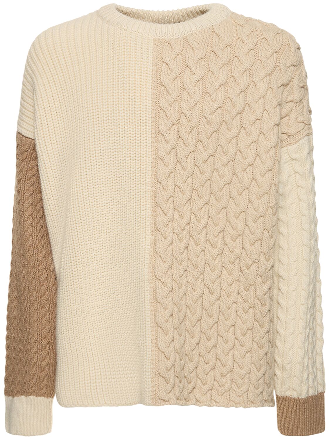 Braid Angora & Alpaca Knit Sweater - ALANUI - Modalova