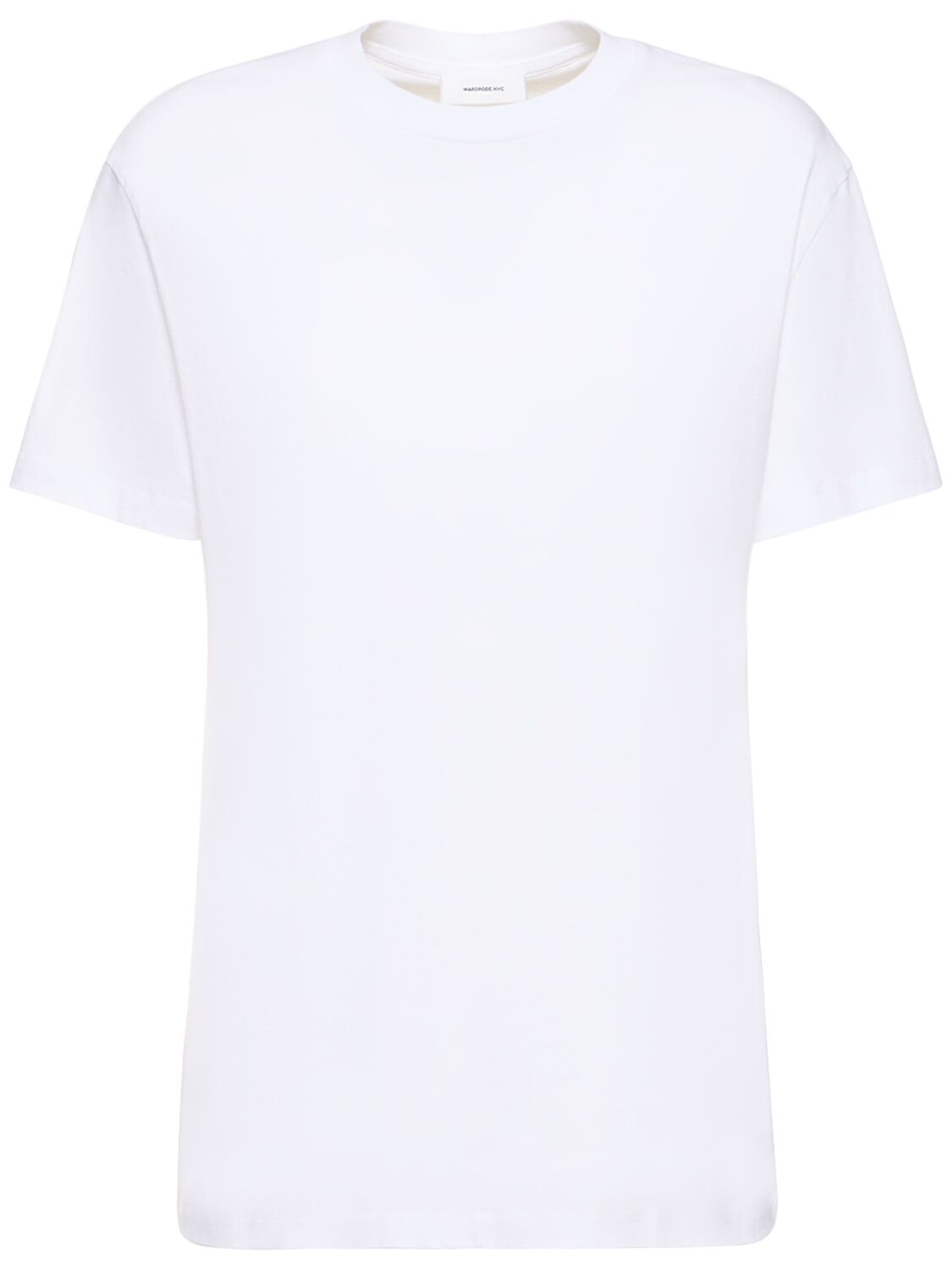 Mujer Camiseta Clásica De Jersey De Algodón S - WARDROBE.NYC - Modalova