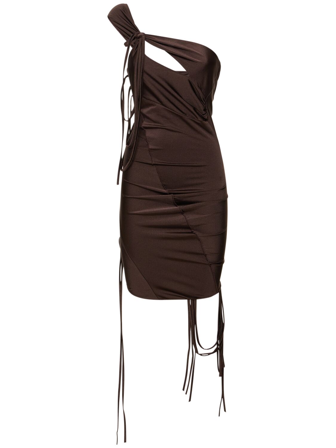 Asymmetric Multi-strap Tech Mini Dress - COPERNI - Modalova
