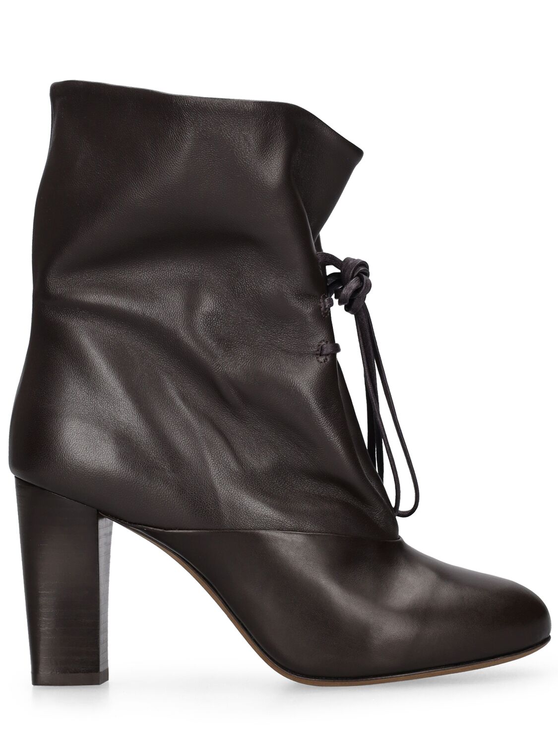 Mm Leather Ankle Boots - LEMAIRE - Modalova