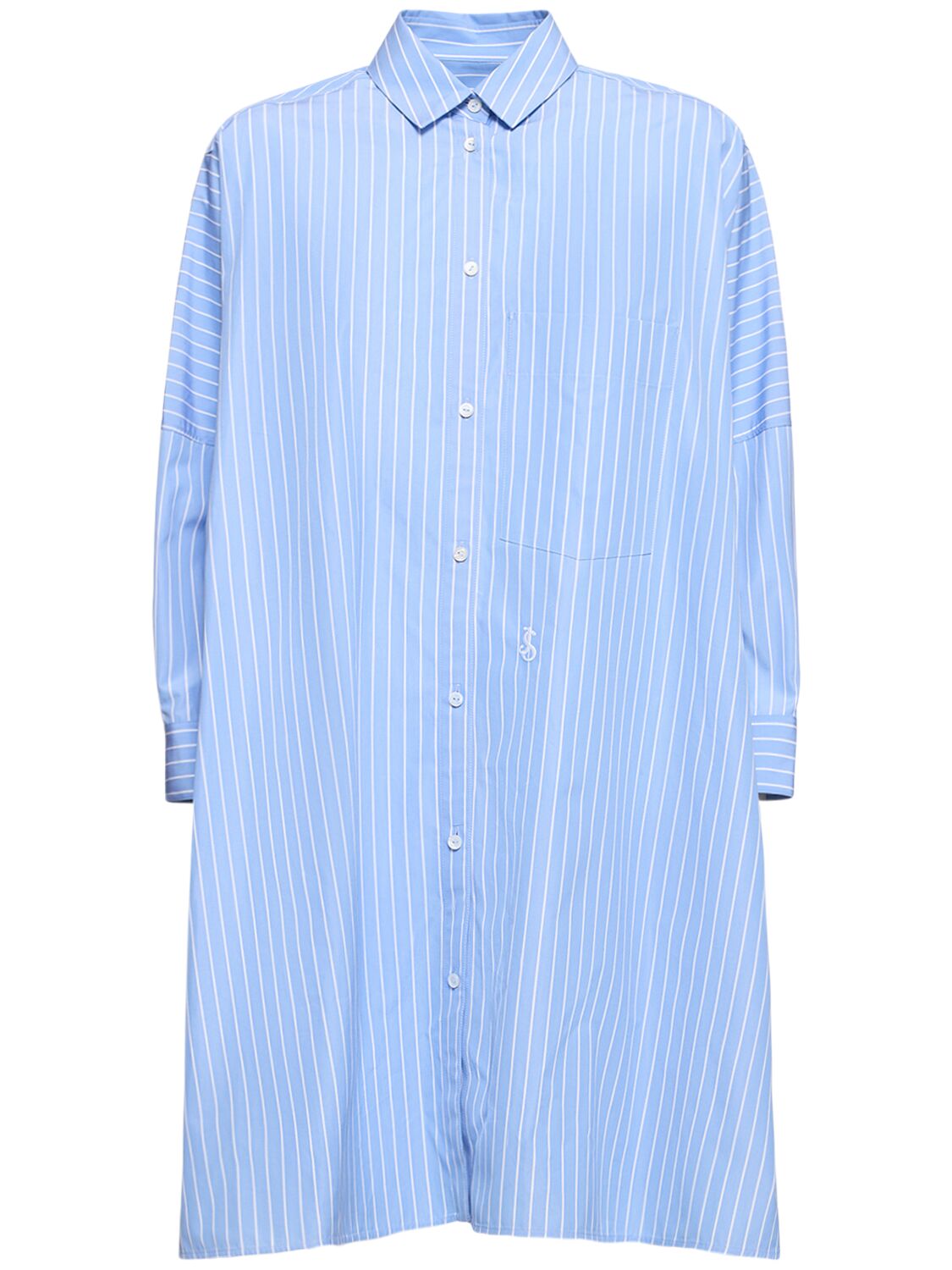 Sunday Oversized Cotton Poplin Shirt - JIL SANDER - Modalova