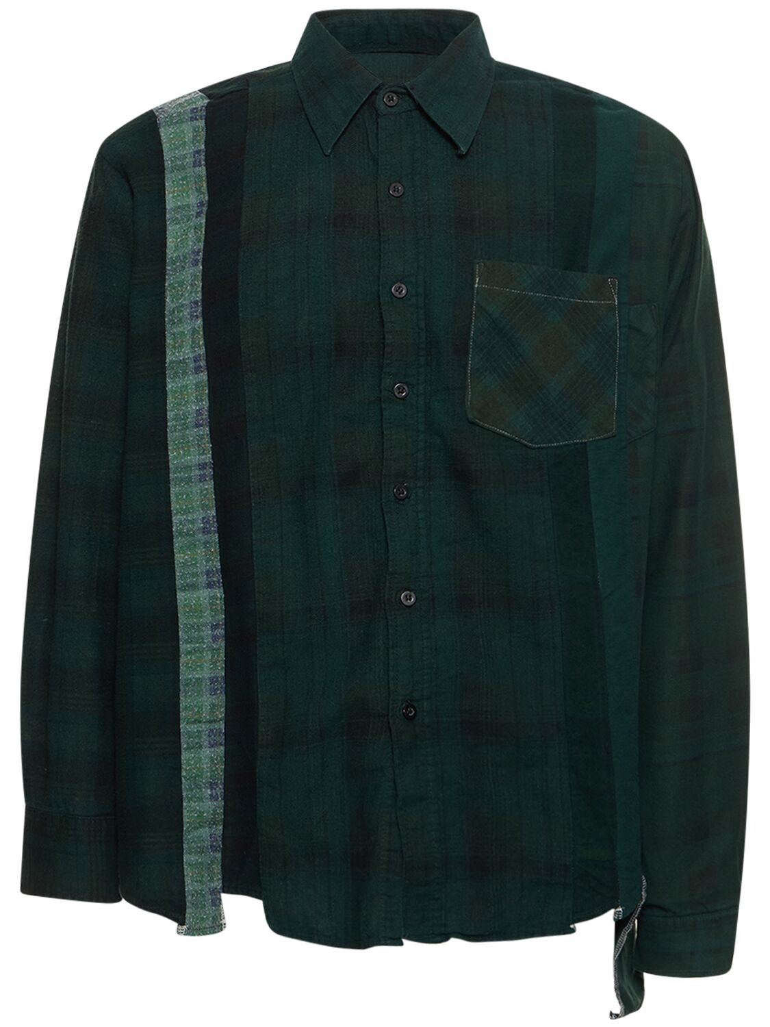 Cuts Upcycled Flannel Shirt - NEEDLES - Modalova