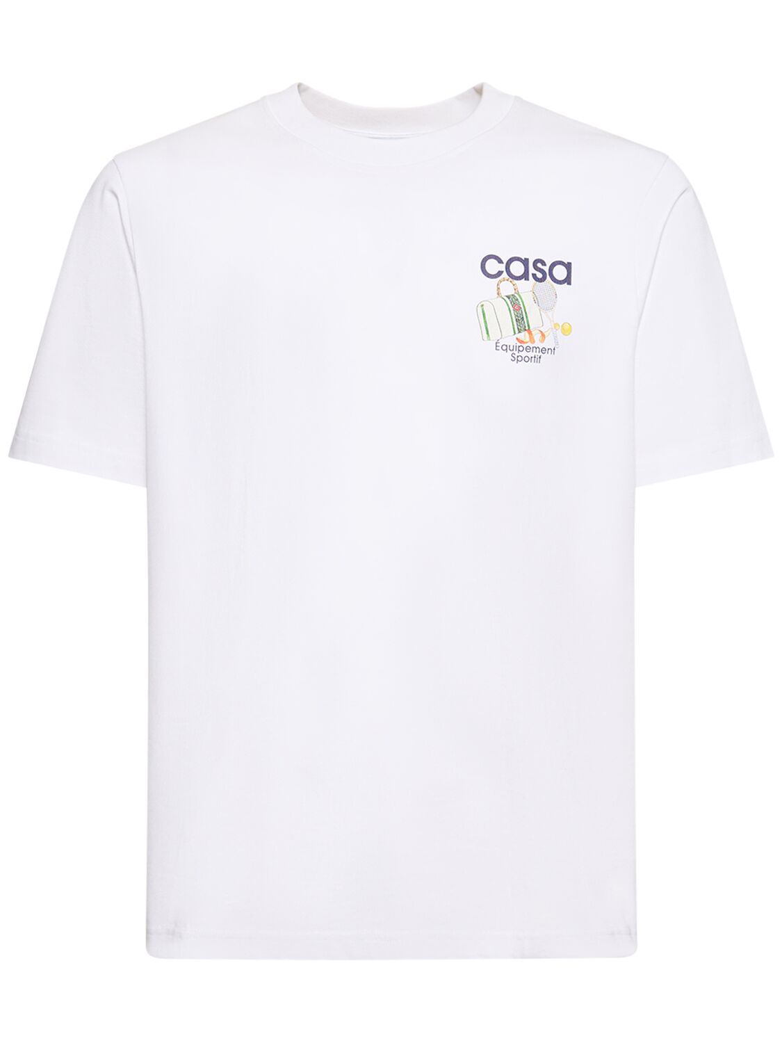 Equipement Sportif Cotton T-shirt - CASABLANCA - Modalova