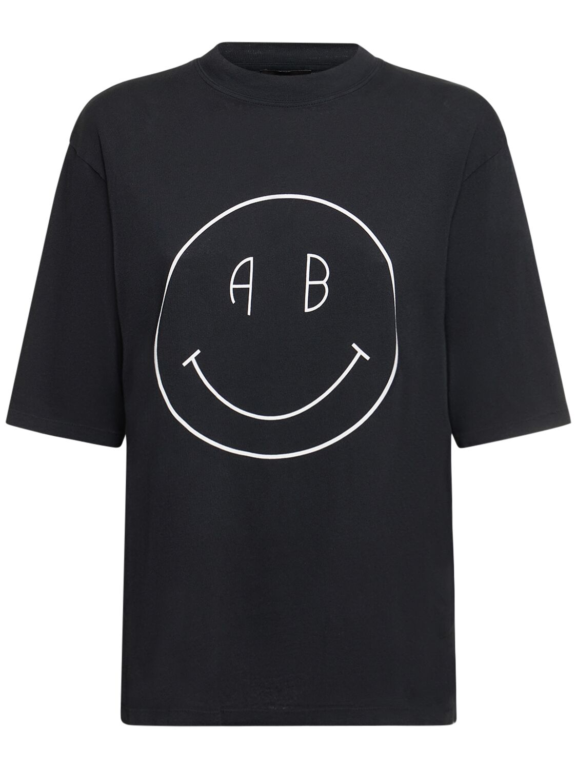 T-shirt Aus Bio-baumwolle „avi Smiley“ - ANINE BING - Modalova