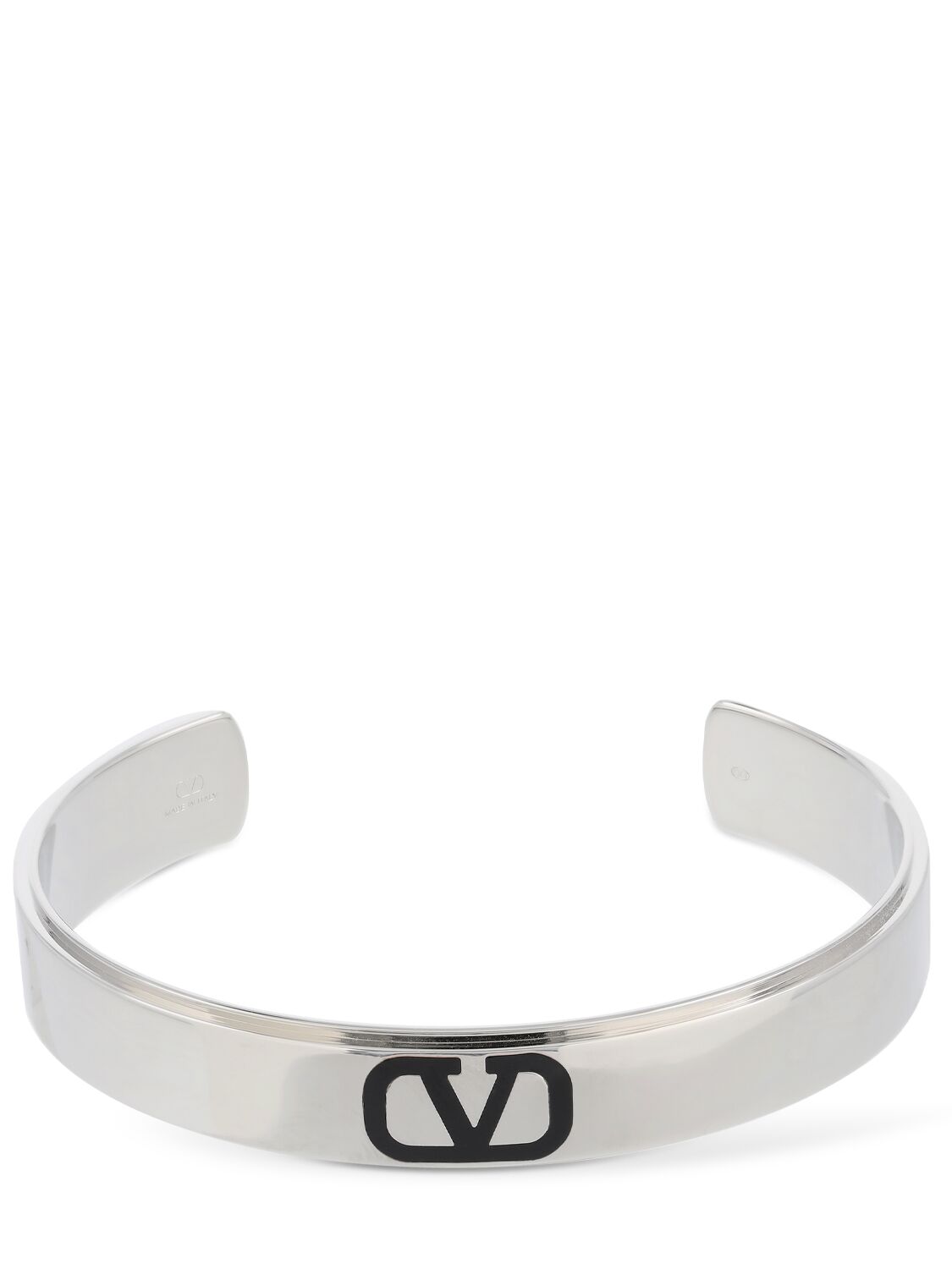 V Logo Signature Cuff Bracelet - VALENTINO GARAVANI - Modalova