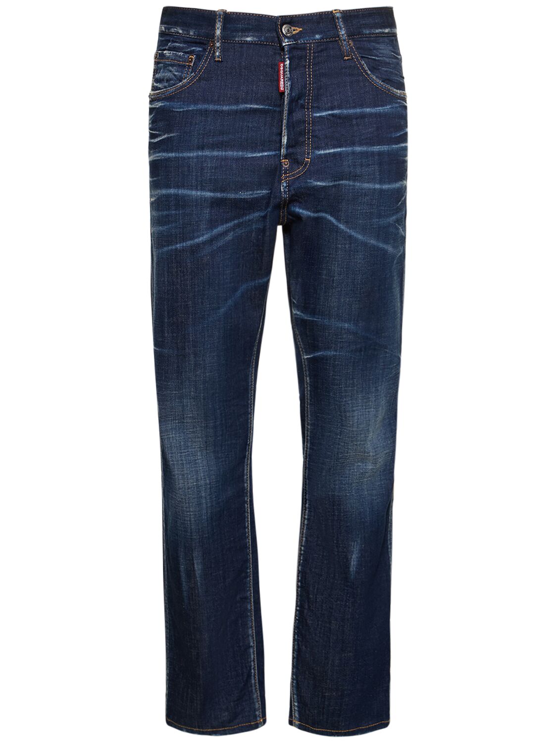 Jeans 642 In Denim Di Cotone Stretch - DSQUARED2 - Modalova