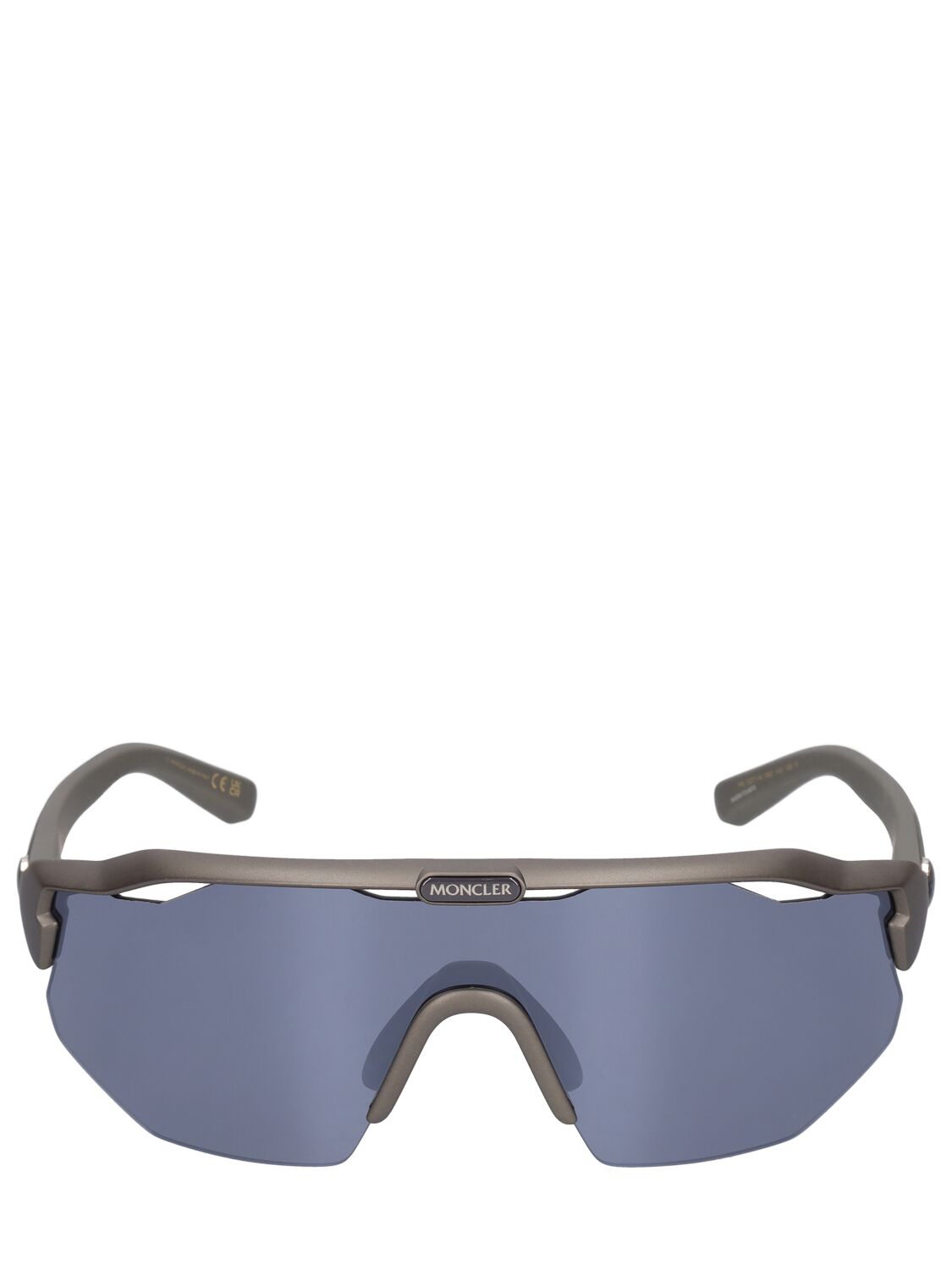 Shield Acetate Mask Sunglasses - MONCLER - Modalova