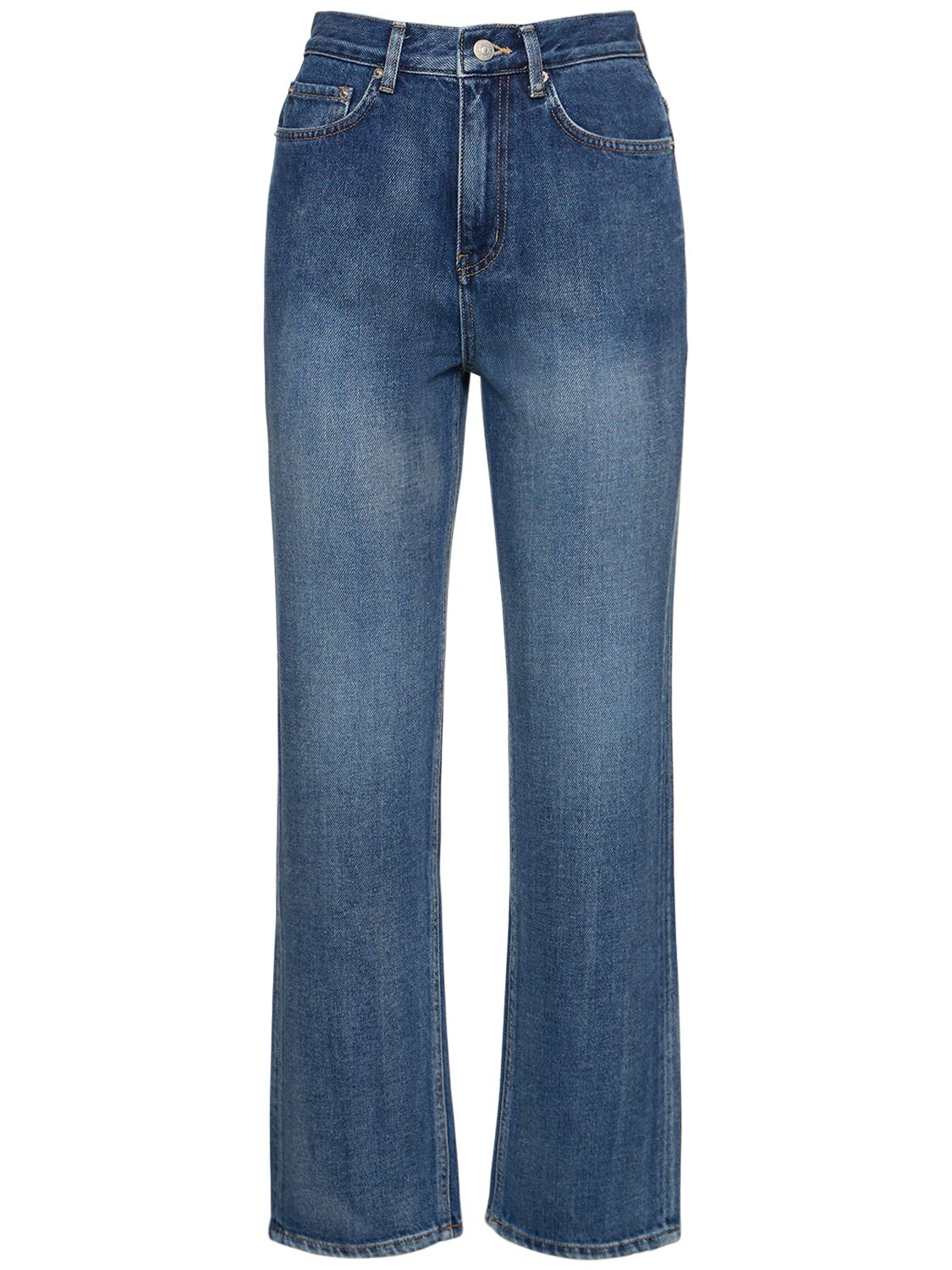 Loose Wide Cotton Denim Jeans - DUNST - Modalova